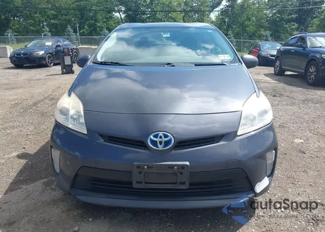 2012 Toyota Prius Four из США, поврежденный, VIN JTDKN3DU7C1536435